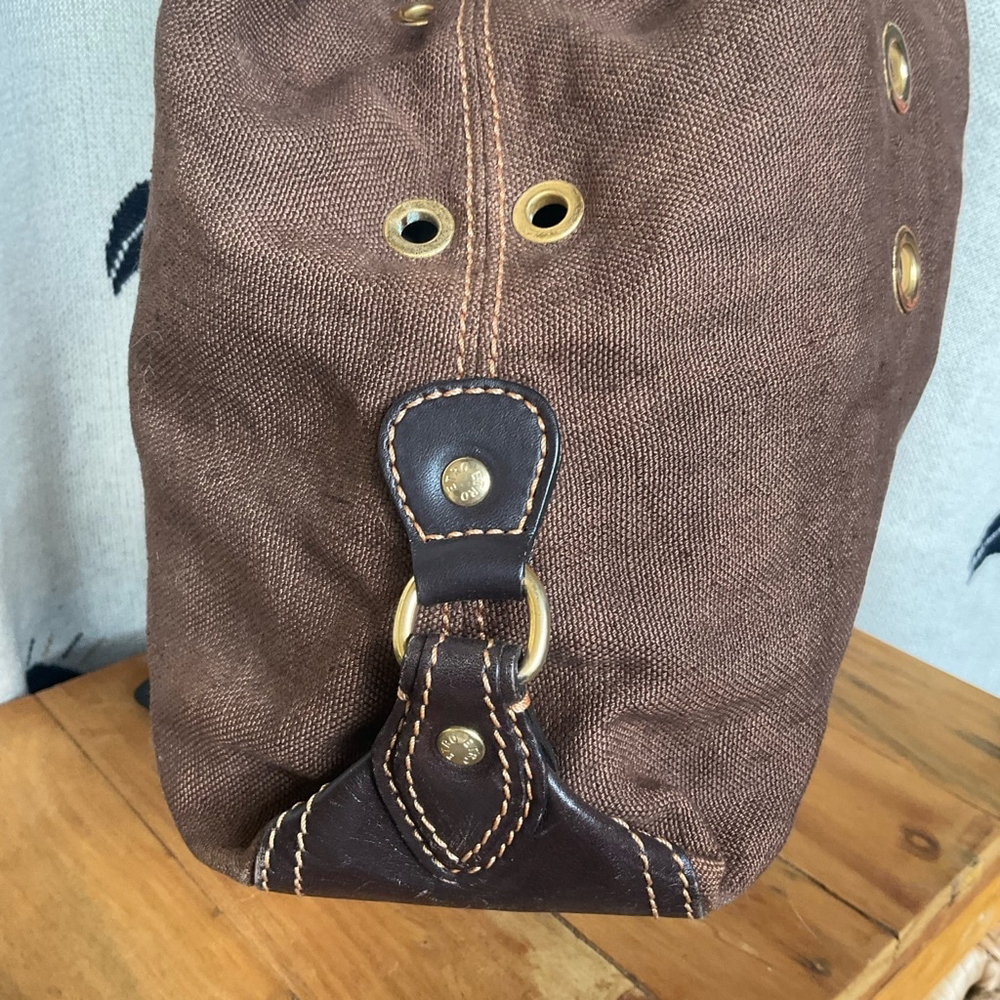 Rare Women's Etro Brown Tote Vintage - Picture 3 of 14